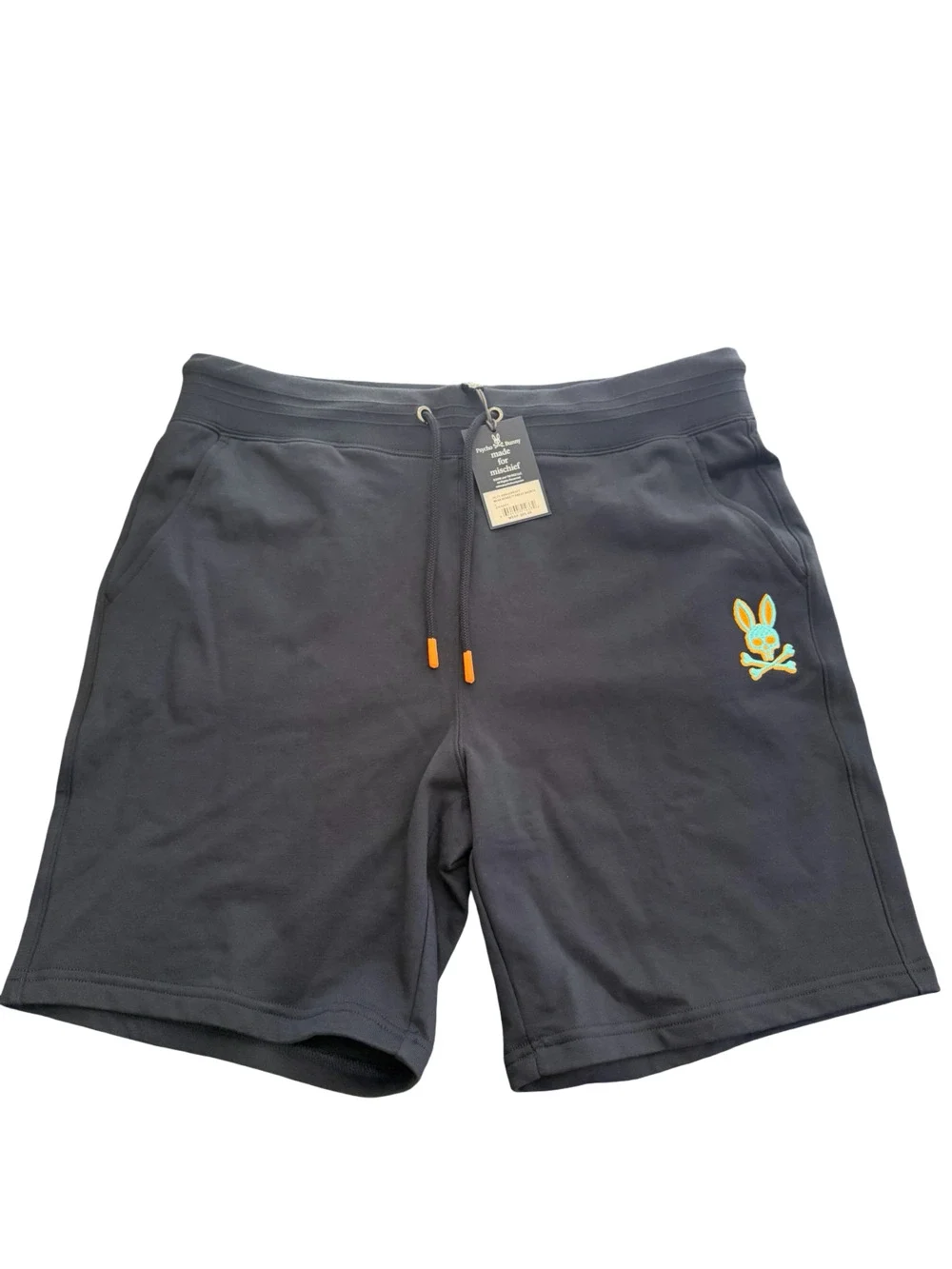 Psycho Bunny Bennett Men's Navy Sweat Shorts
